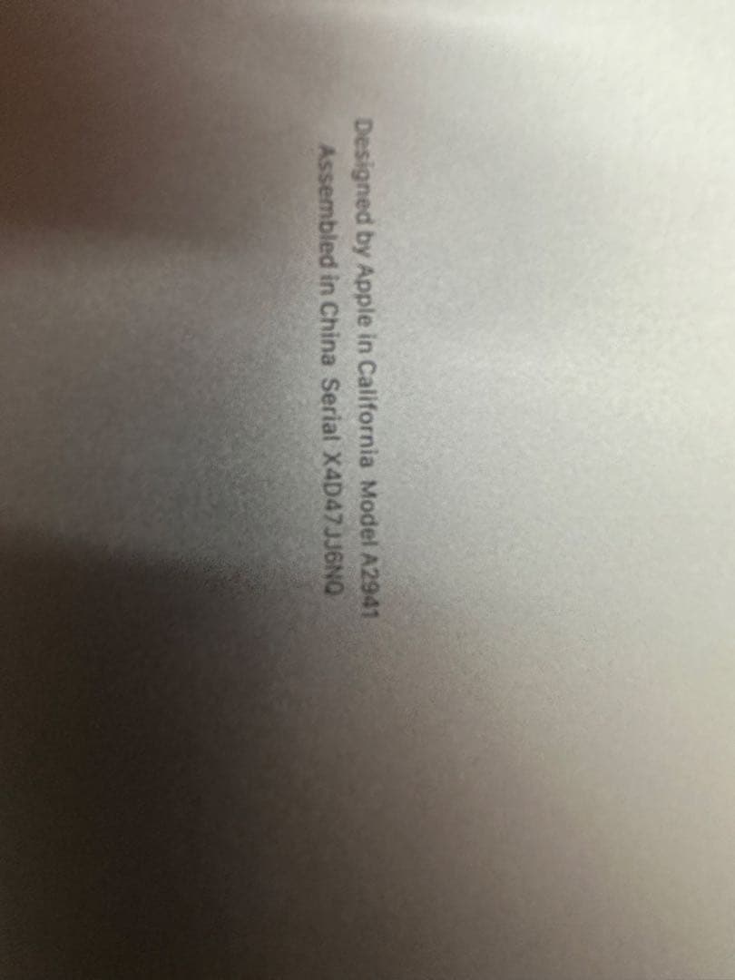 【充電回数17回】Apple MacBook Air m2 シルバー A2941