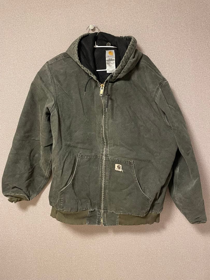 Carhartt フード付きジャケット オリーブグリーン