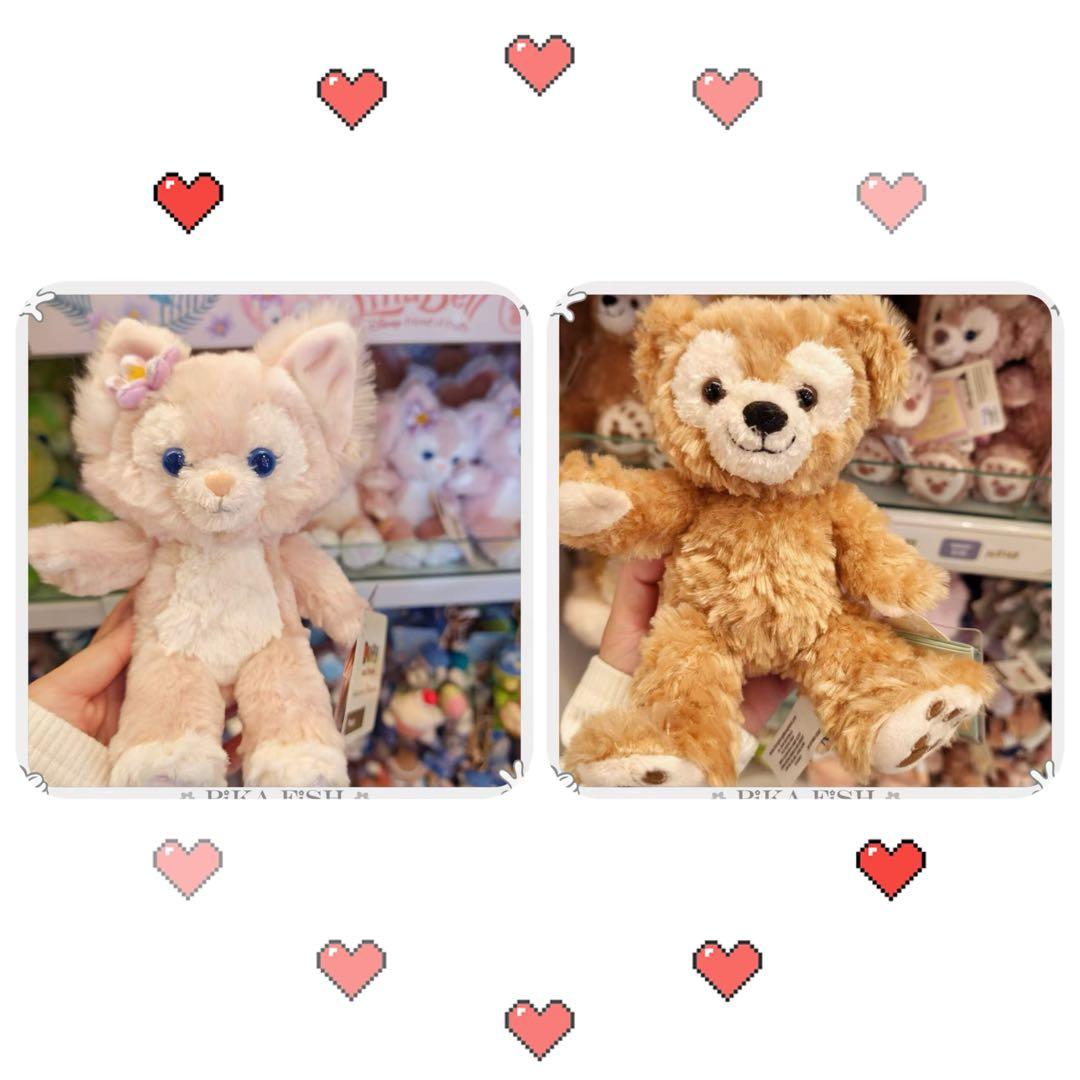 Rダッフィー　リーナベル　ぬいぐるみ　香港ディズニー