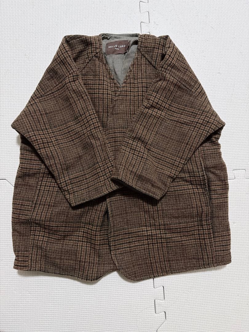 アウター hello lupo kimono coat 2/3
