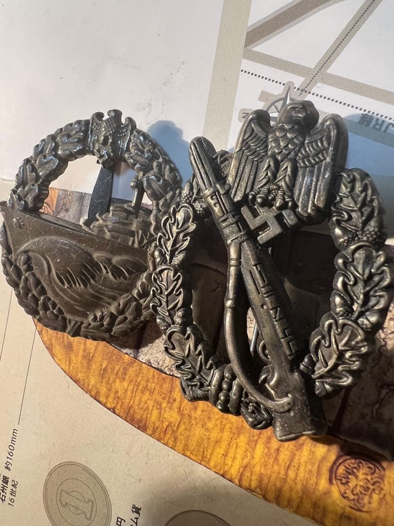 記念バッジ　ドイツ　海軍省　2点セット