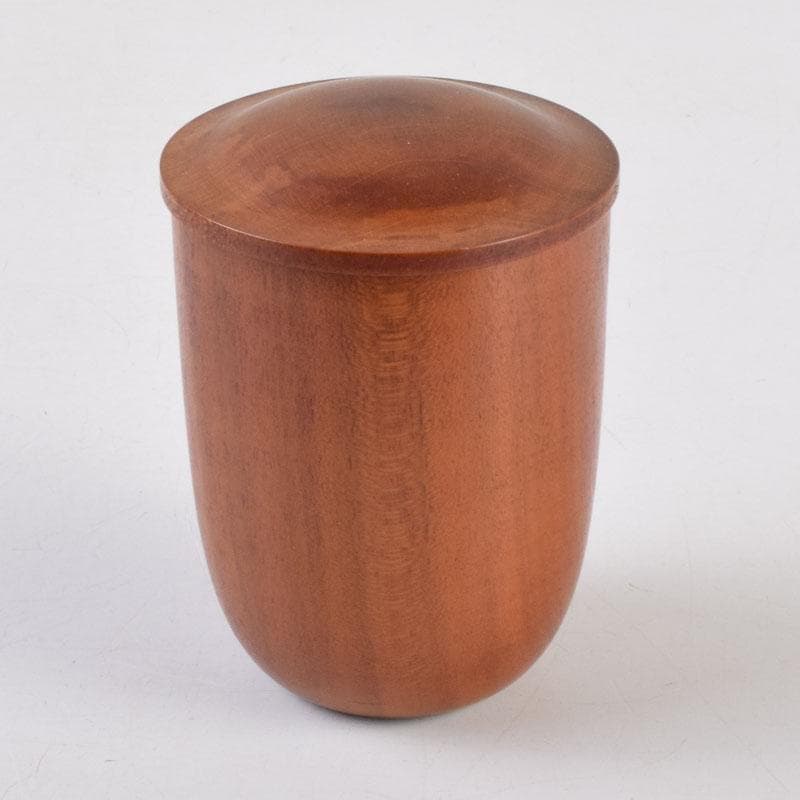 茶道具　永田友祐作　小壽　茶入　岡本樵雲書付　共箱　V　8730