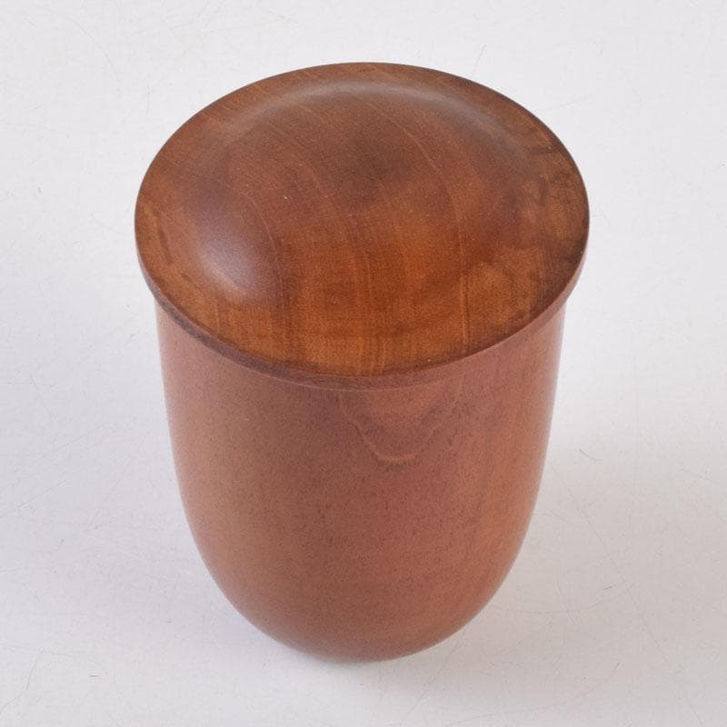 茶道具　永田友祐作　小壽　茶入　岡本樵雲書付　共箱　V　8730