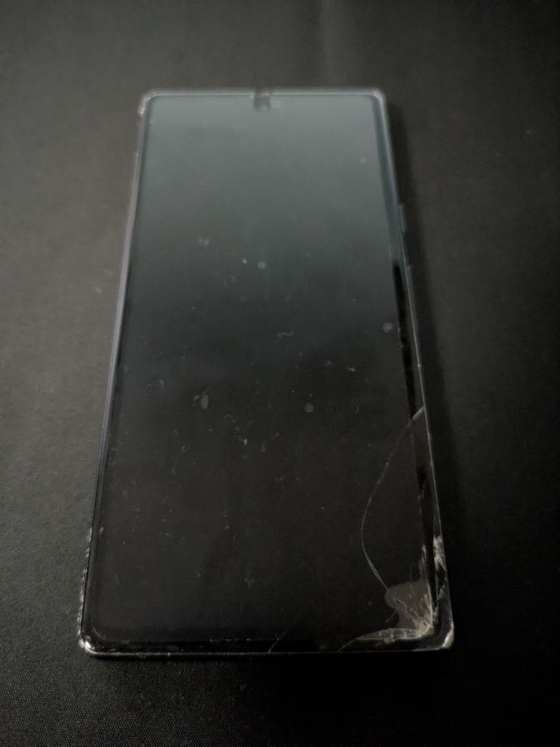 Google Pixel 7a 本体 ブラック クリアケース付き　ジャンク品