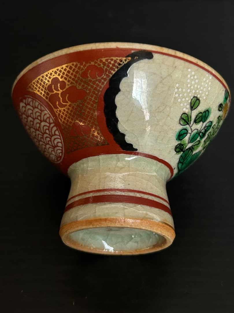 九谷庄三 銘の徳利とお猪口