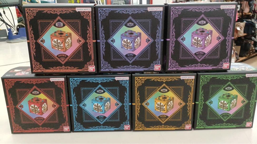 ボンゴレ匣＆ボンゴレリングセット 全7種セット