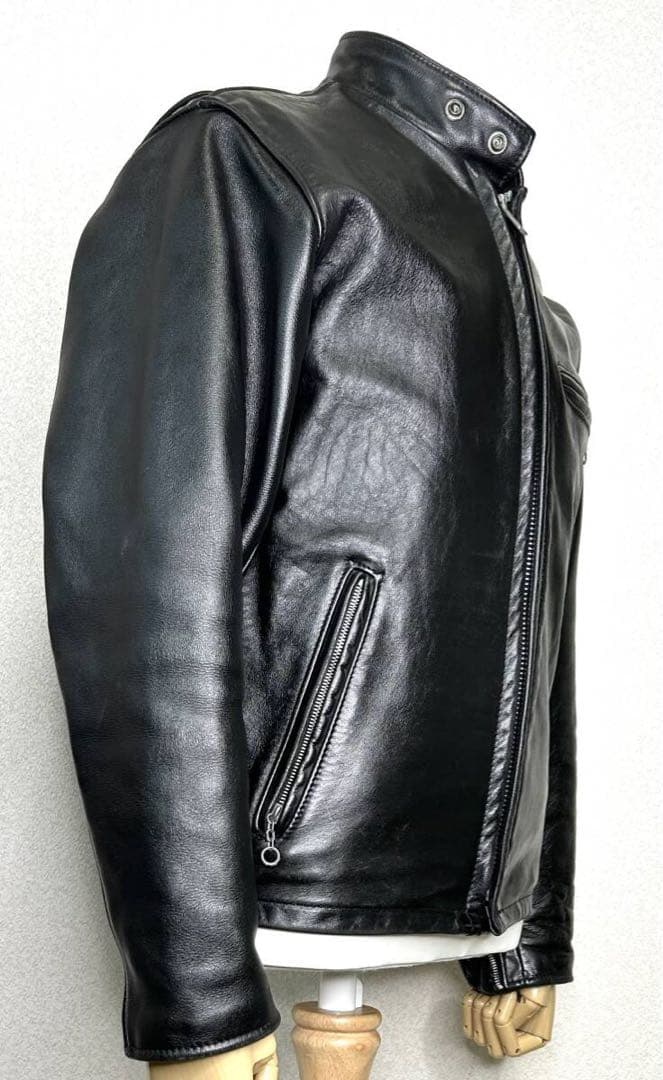 ① schott ライナー付 641【36】 米国製◇革ジャンGPZハーレー