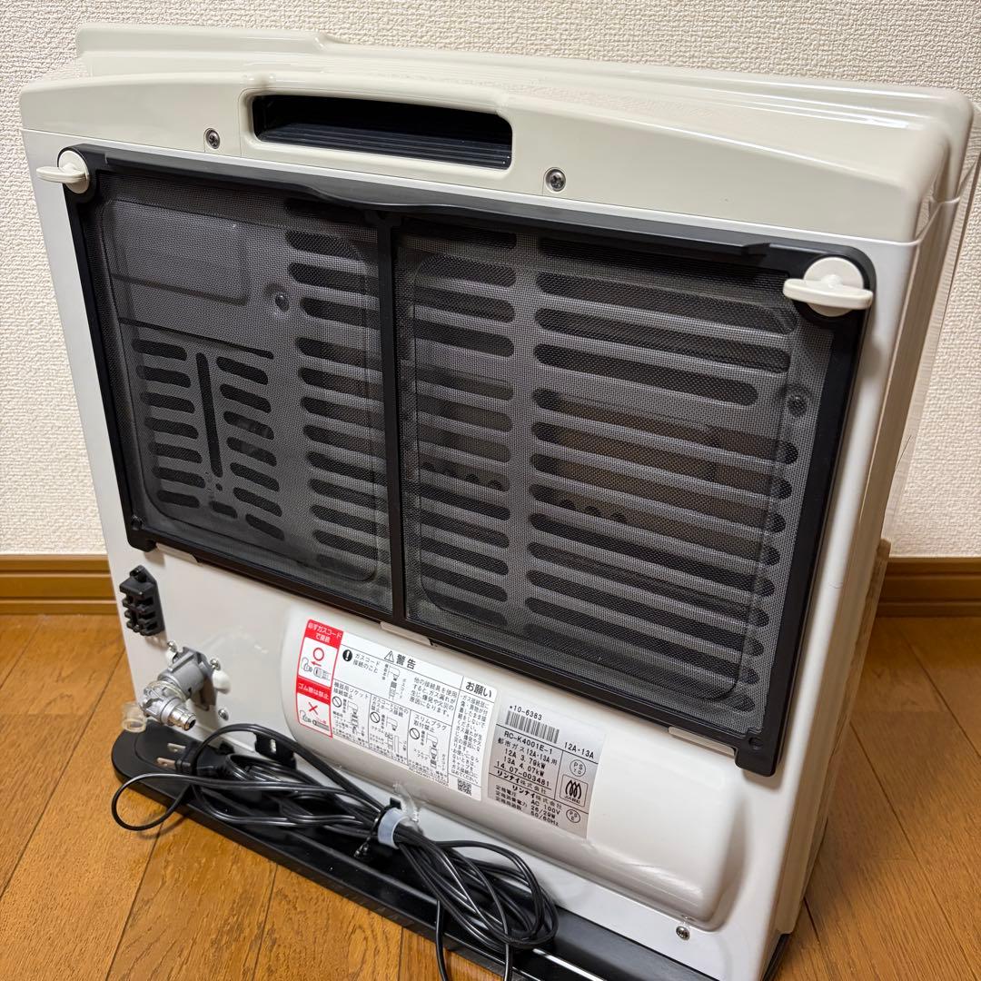 Rinnai ガスファンヒーター RC-K4001E 2014年製 都市ガス