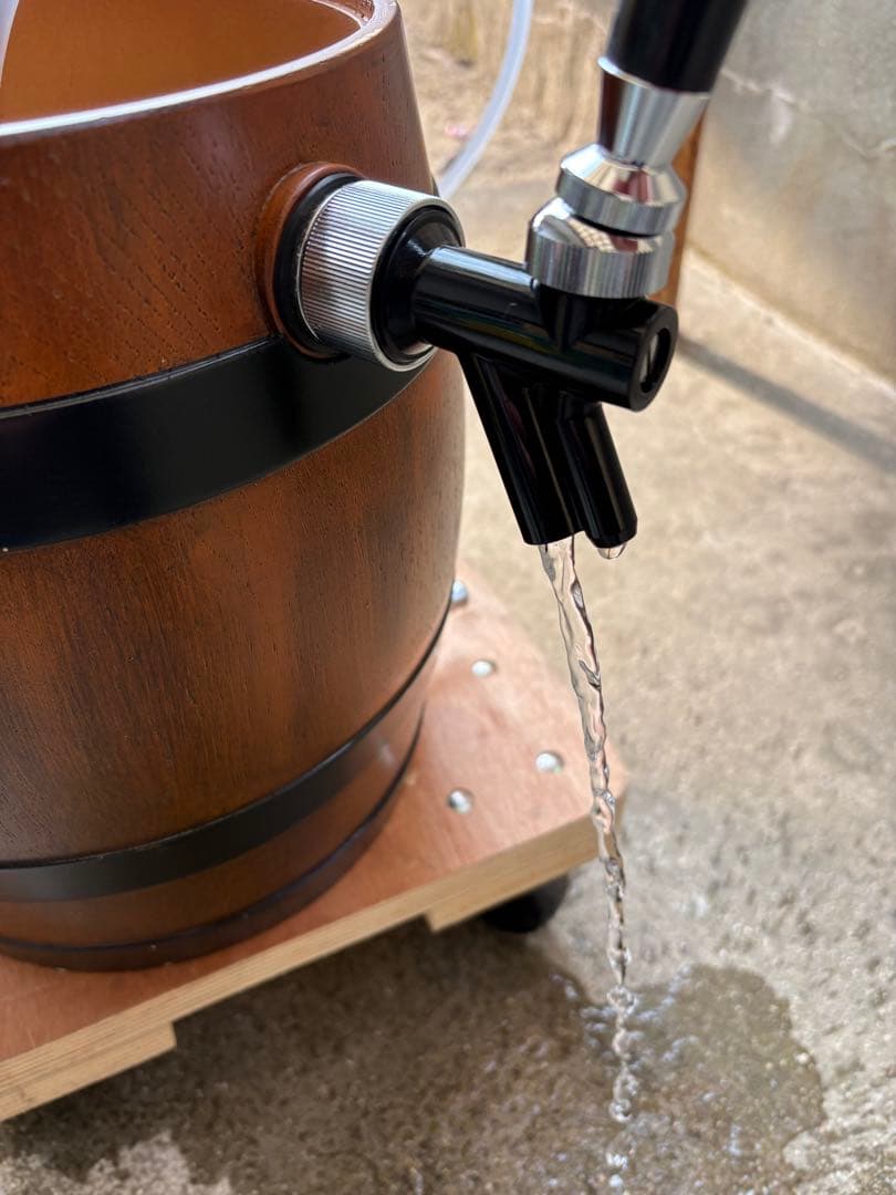 サッポロ SAPPORO ビヤ樽くん 氷冷式 木樽型ビールサーバー