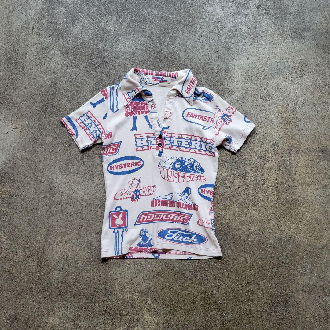 90s 初期タグ HYSTERIC GLAMOUR ポロシャツ ヒスガール