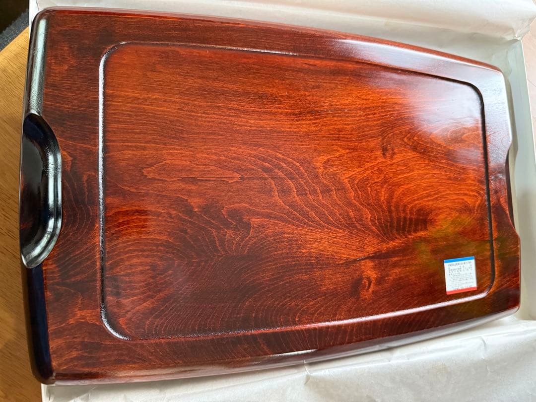 【新品・未使用】讃岐彫　胴張盆　仙ラン　とても大きいです！掻き印「仙」入り