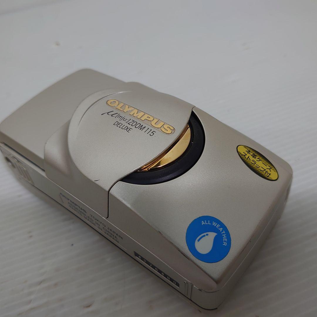 動作ok　OLYMPUS　μ zoom 115 DX ミュー　mju
