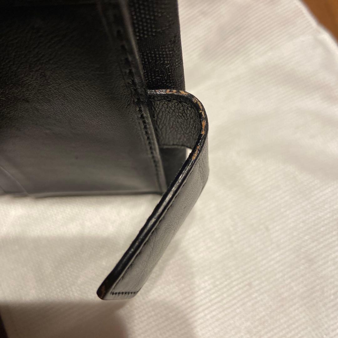 じ*い様 クリスチャンディオール 二つ折り財布 黒