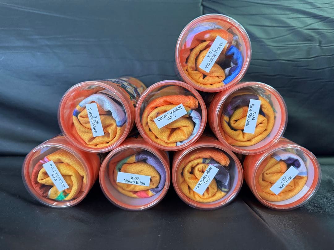 ZONe × ウマ娘　オリジナルタオル限定パック（全8種）