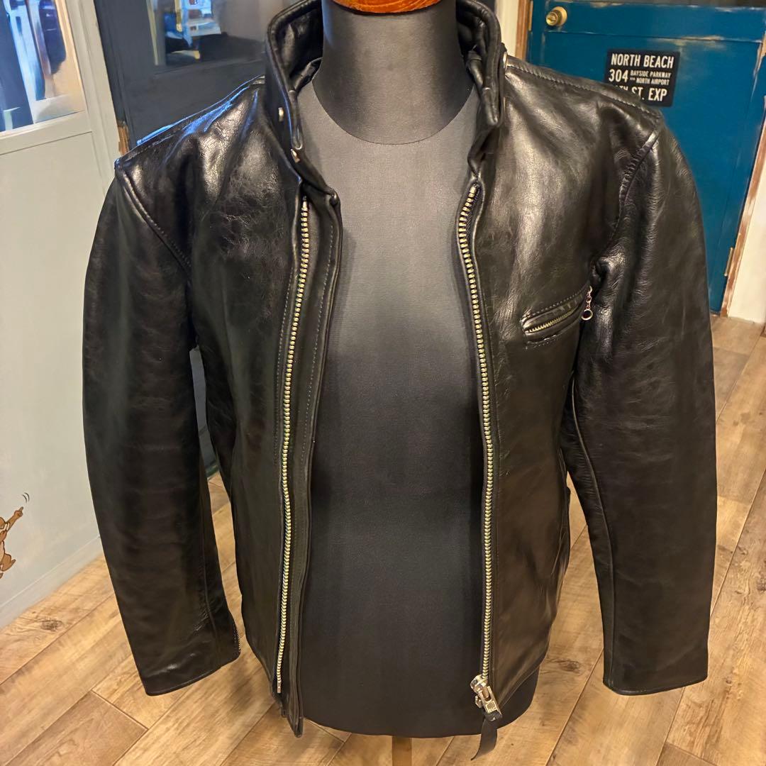 【美品】38inch インディアン モーターサイクル シングル ライダース