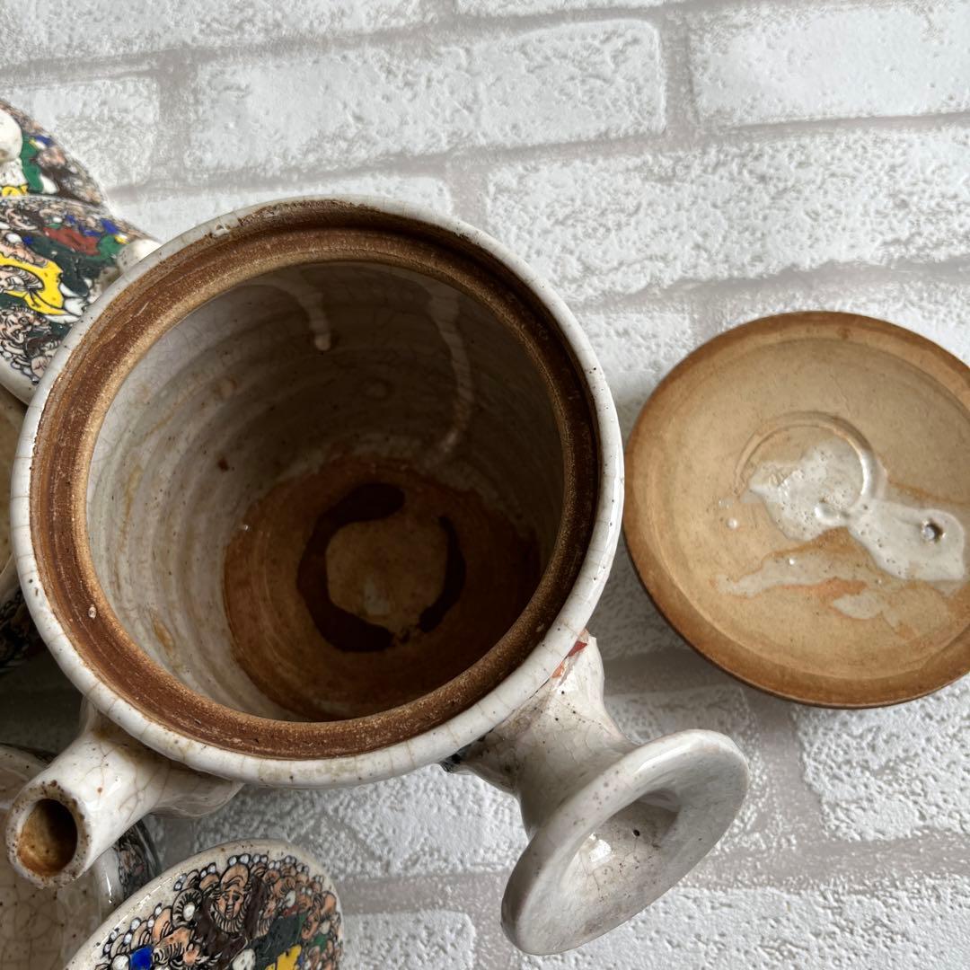 犬山焼　百老　茶器セット