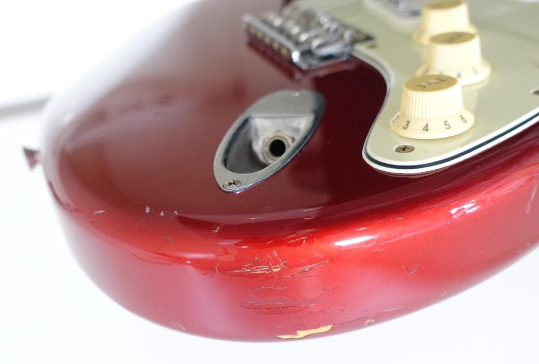 Fender Japan　ストラト　ST-62-70　キャンディアップルレッド色