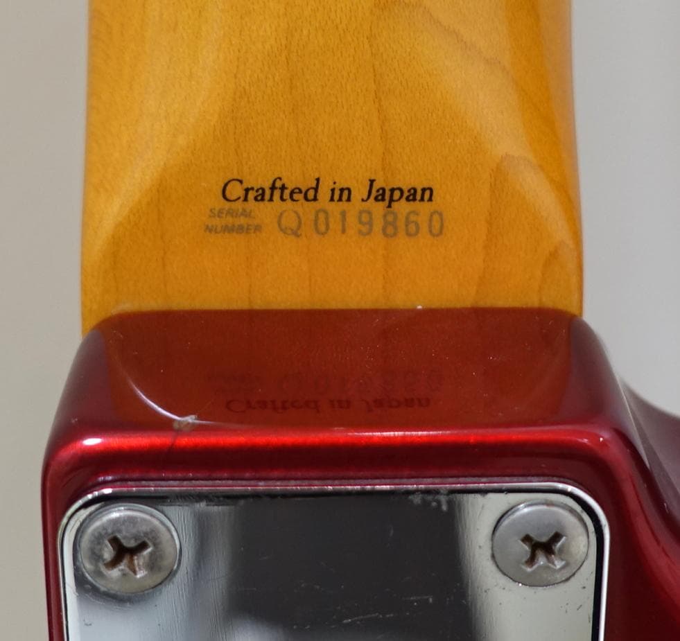 Fender Japan　ストラト　ST-62-70　キャンディアップルレッド色