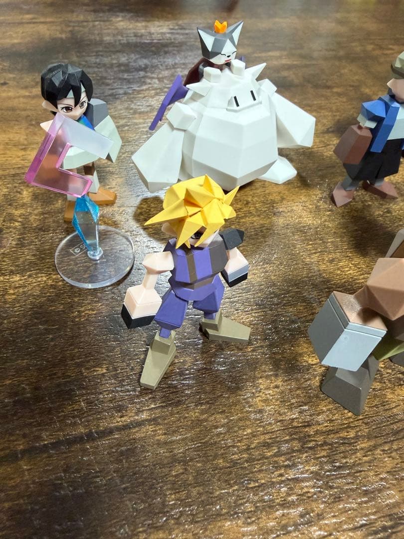 一番くじ　ファイナルファンタジーⅦ リバース　D賞ミニフィギュア賞　G賞6種