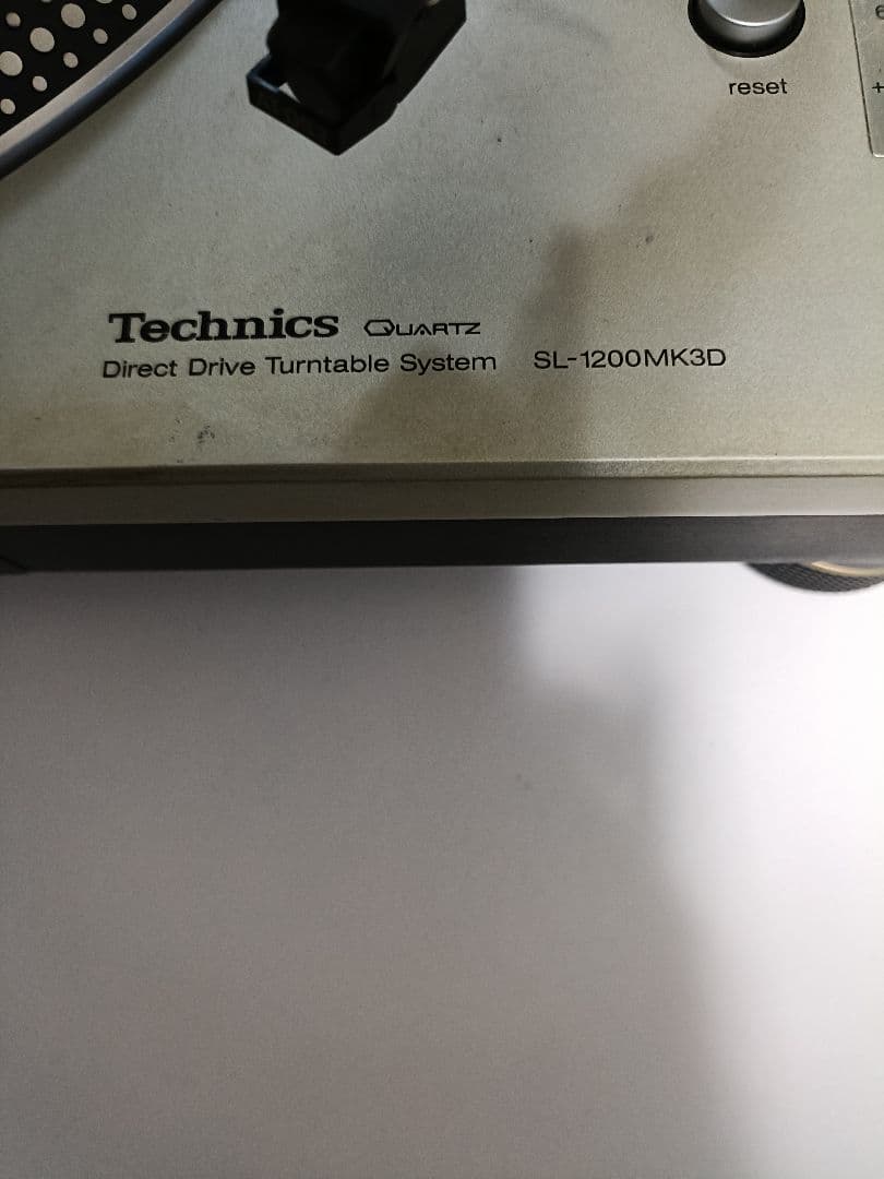 Technics SL-1200MK3D ダストカバー カートリッジ付き