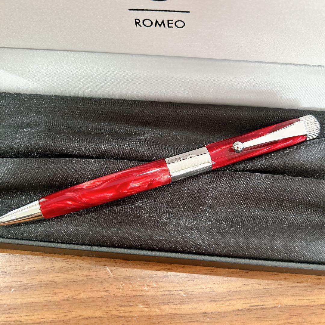 ROMEO 赤 ボールペン 未使用