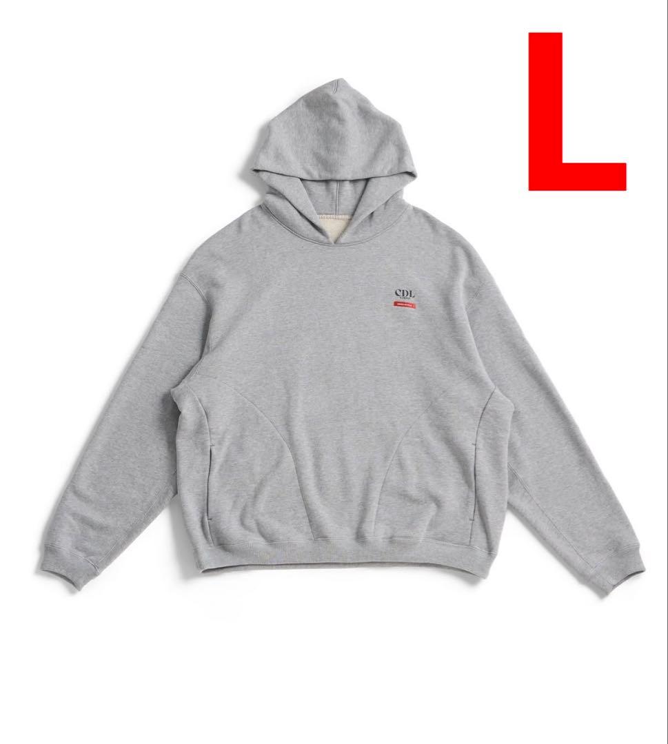 【POP UP限定】CDL Limited Hoodie グレー Lサイズ