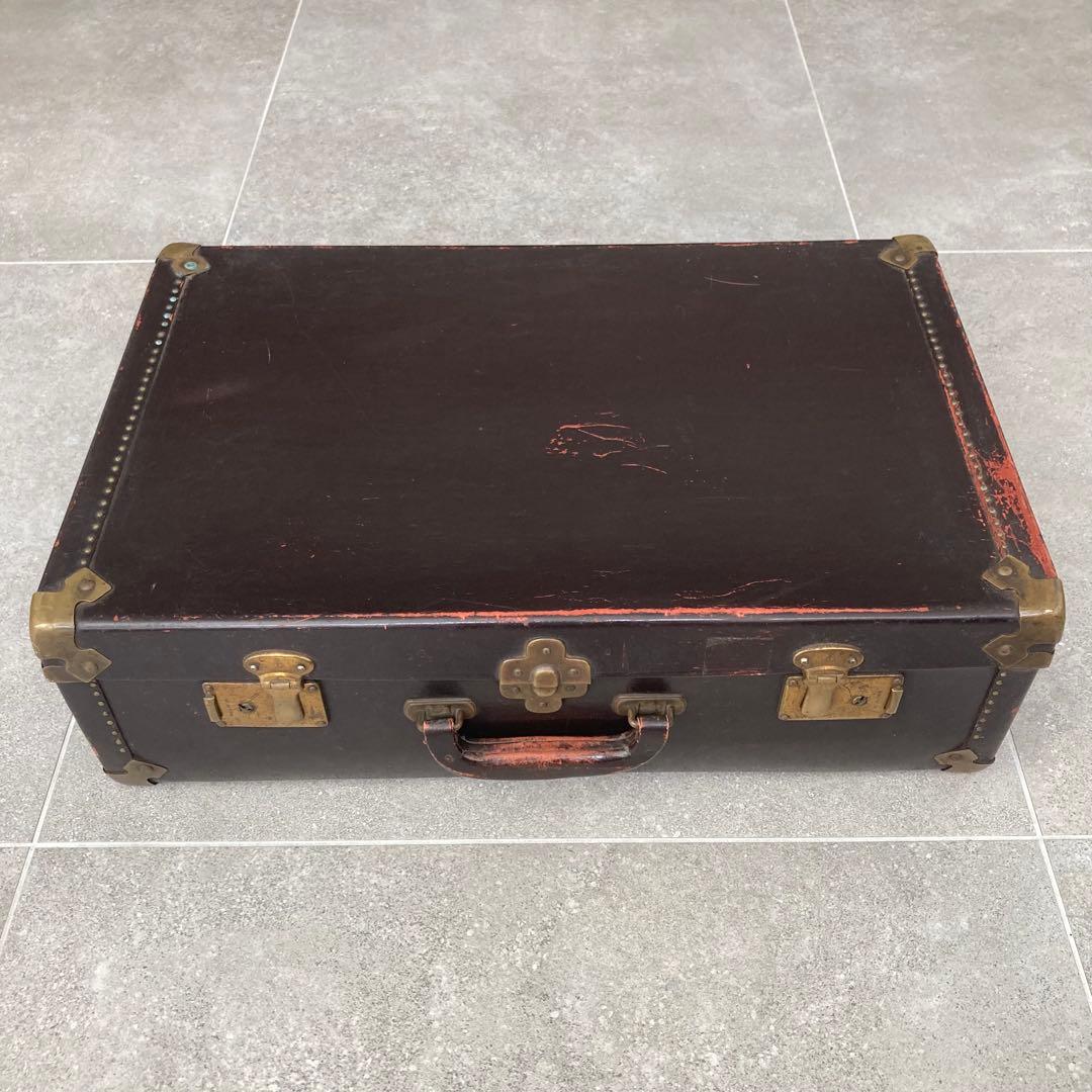 ヴィンテージ トランクケース トランクバッグ 55cm×35cm 古道具 ②