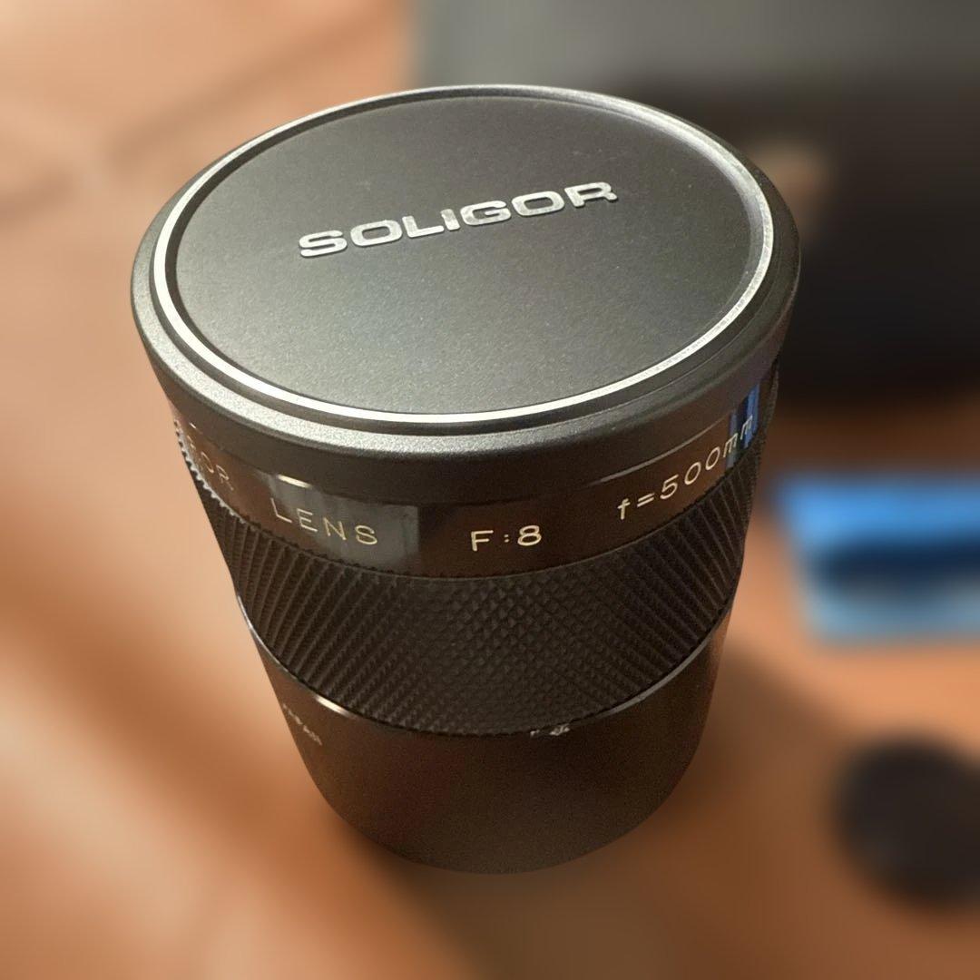 SOLIGOR 500mm F8 ミラーレンズ　ズームレンズ　ジャンク