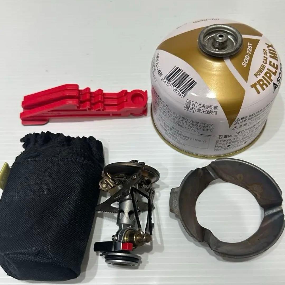 SOTO マイクロレギュレータ バーナーフィールドホッパー ウィンドスクリーン