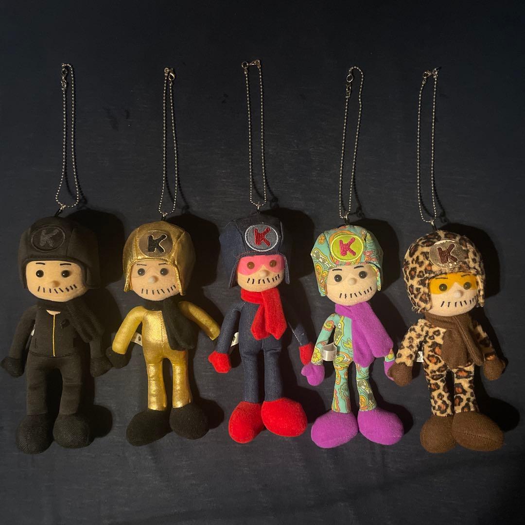 ラルク　kenちゃんマン　5体セット　L'Arc〜en〜Ciel ken