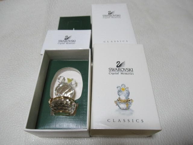 未使用2001年廃盤◆スワロフスキー『サボテンLightTopaz』235905