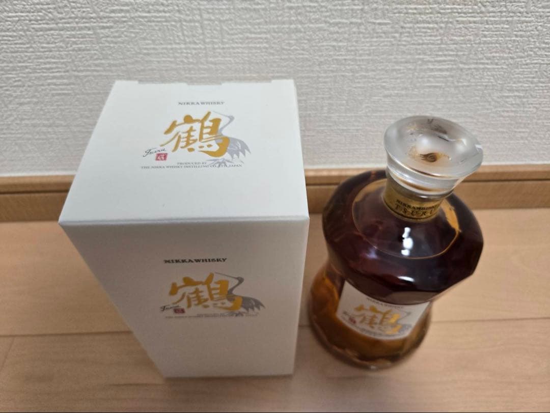 NIKKA 鶴　ウイスキー 箱有り