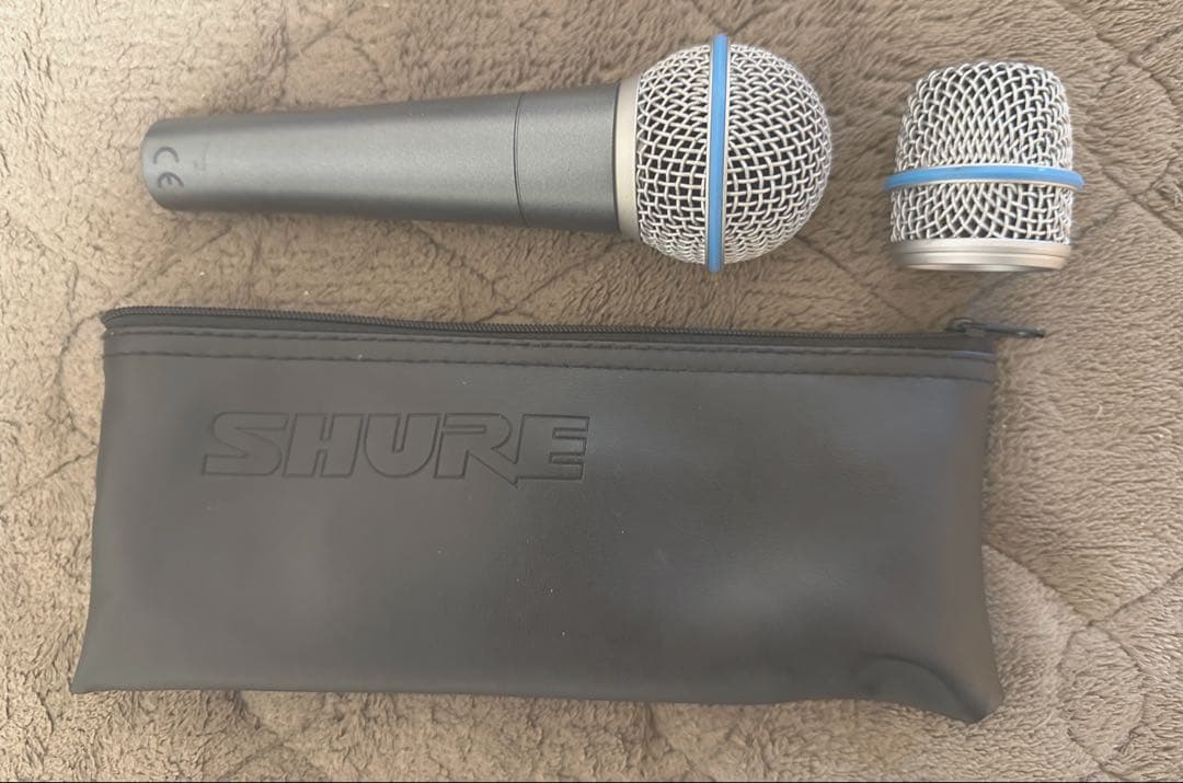 Shure BETA58A 57A純正マイクグリルセット