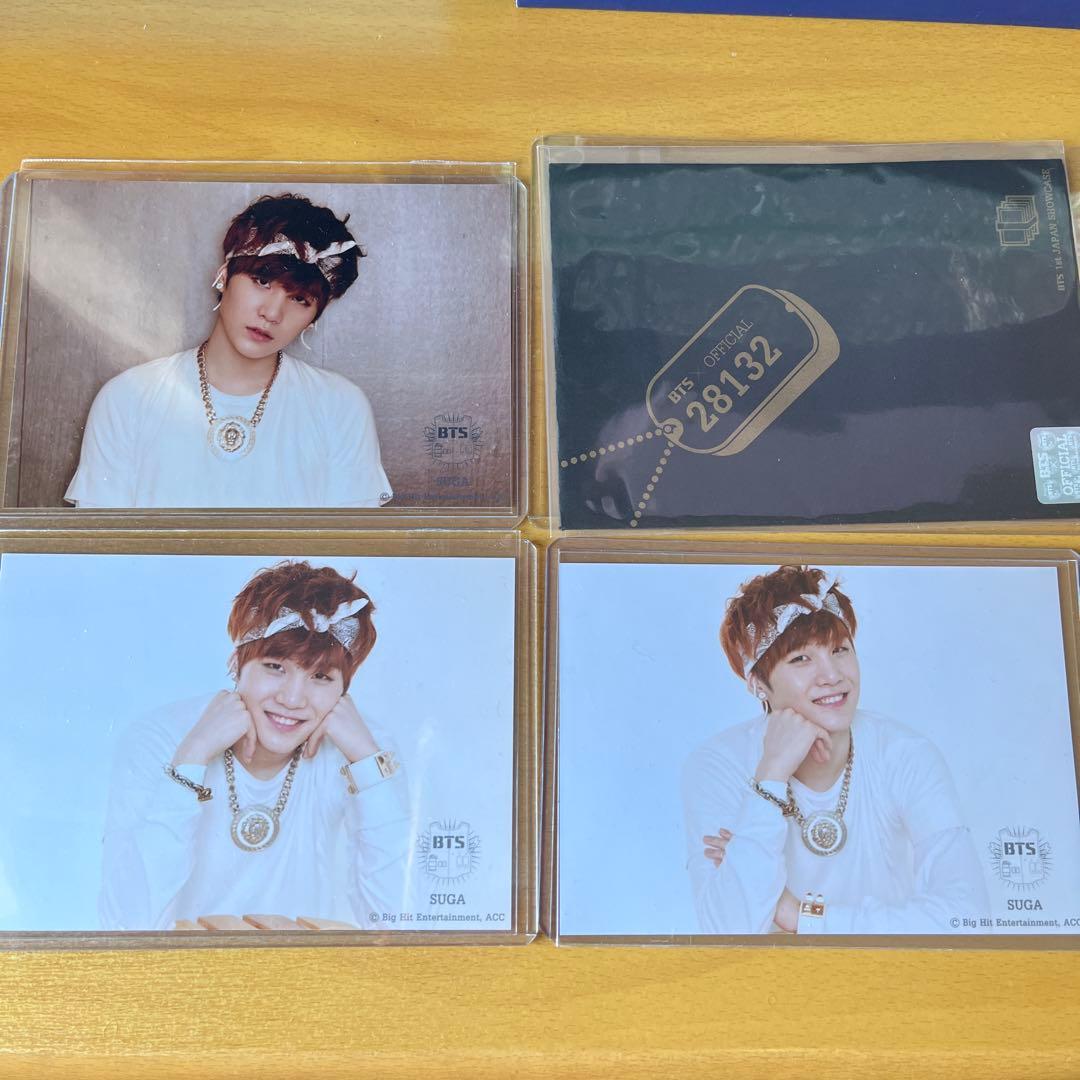 BTS 1st　JAPAN　SHOWCASE　フォト　生写真　ユンギ　コンプ