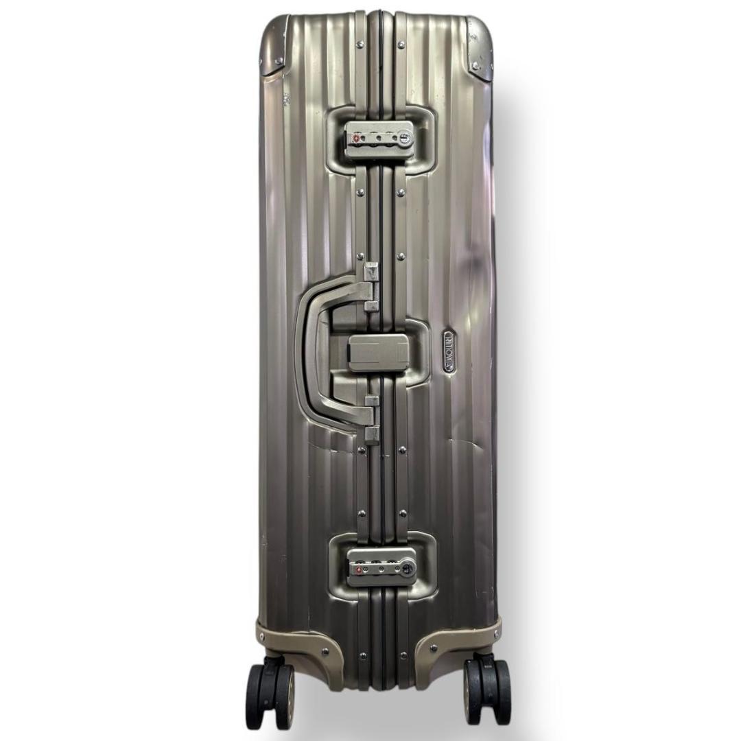 良品 リモワ トパーズ チタニウム 85L 4輪 キャリーケース 大容量