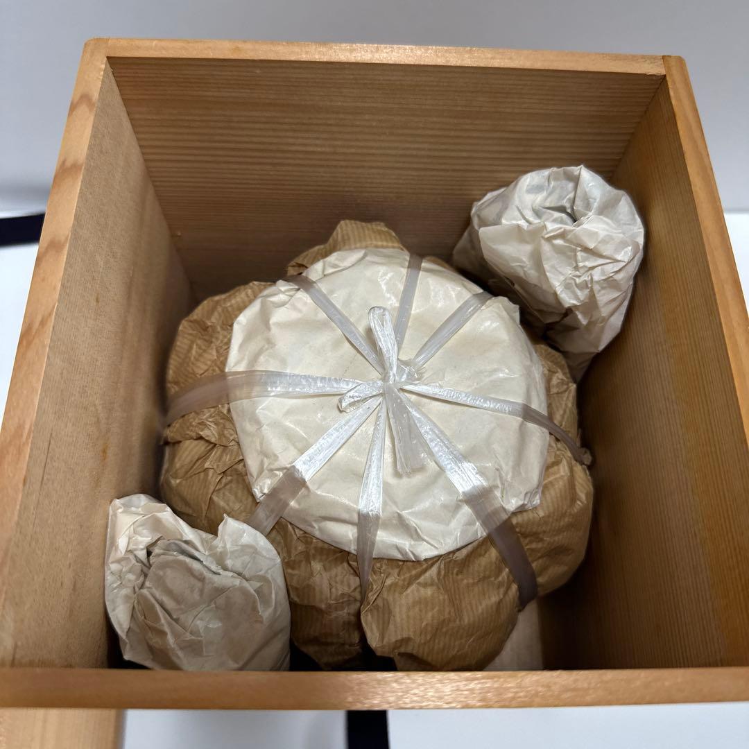 【茶道具】佐藤清光作 小釜 棗霰釜《未使用》