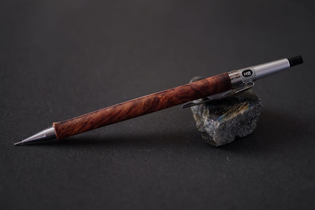 PG5 木軸カスタム0048　樹種:ホンジュラスローズ瘤　高村杢工房