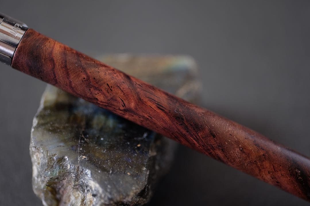 PG5 木軸カスタム0048　樹種:ホンジュラスローズ瘤　高村杢工房