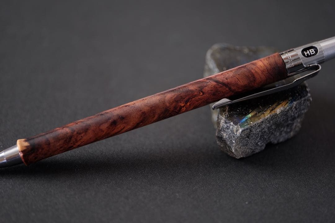 PG5 木軸カスタム0048　樹種:ホンジュラスローズ瘤　高村杢工房