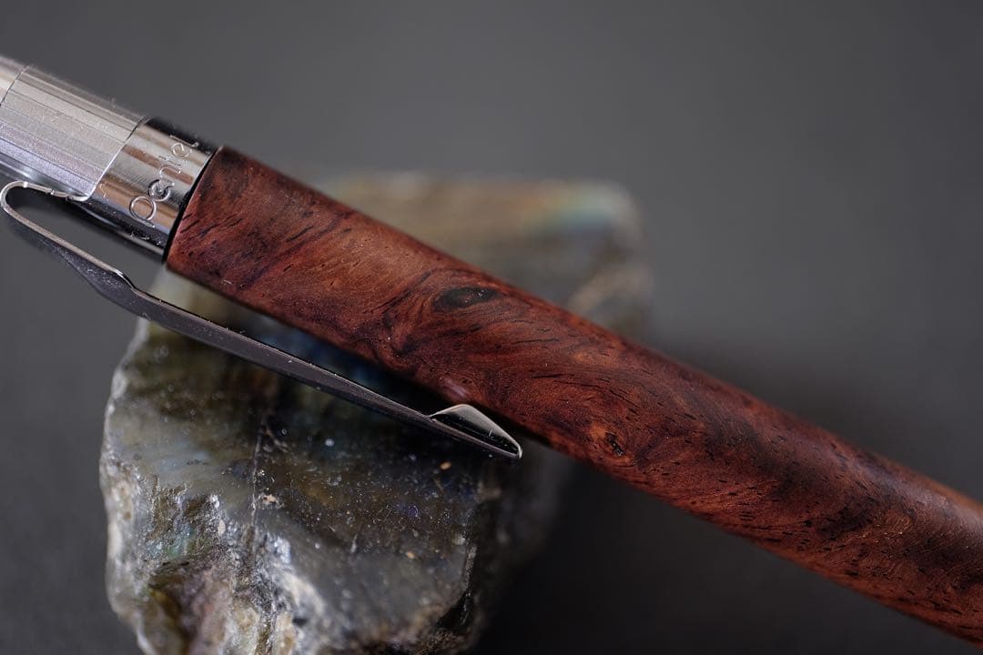 PG5 木軸カスタム0048　樹種:ホンジュラスローズ瘤　高村杢工房