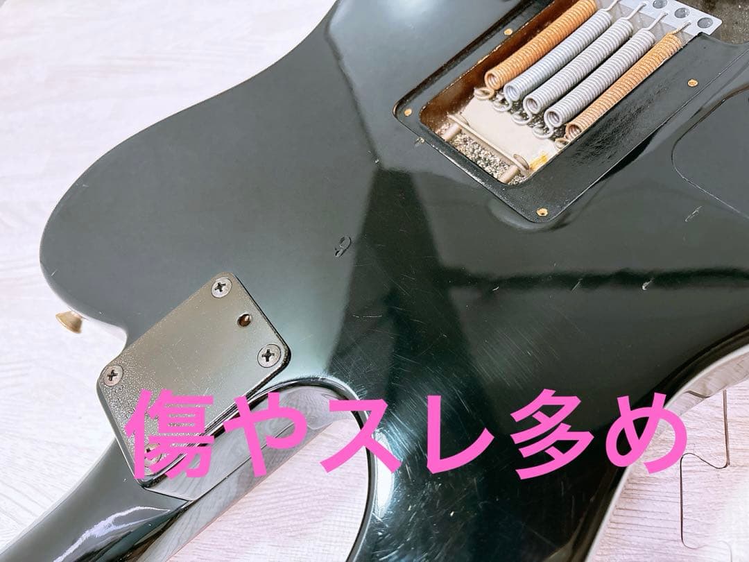 Fender テレキャスター ブラック 動作しますがジャンク品扱い