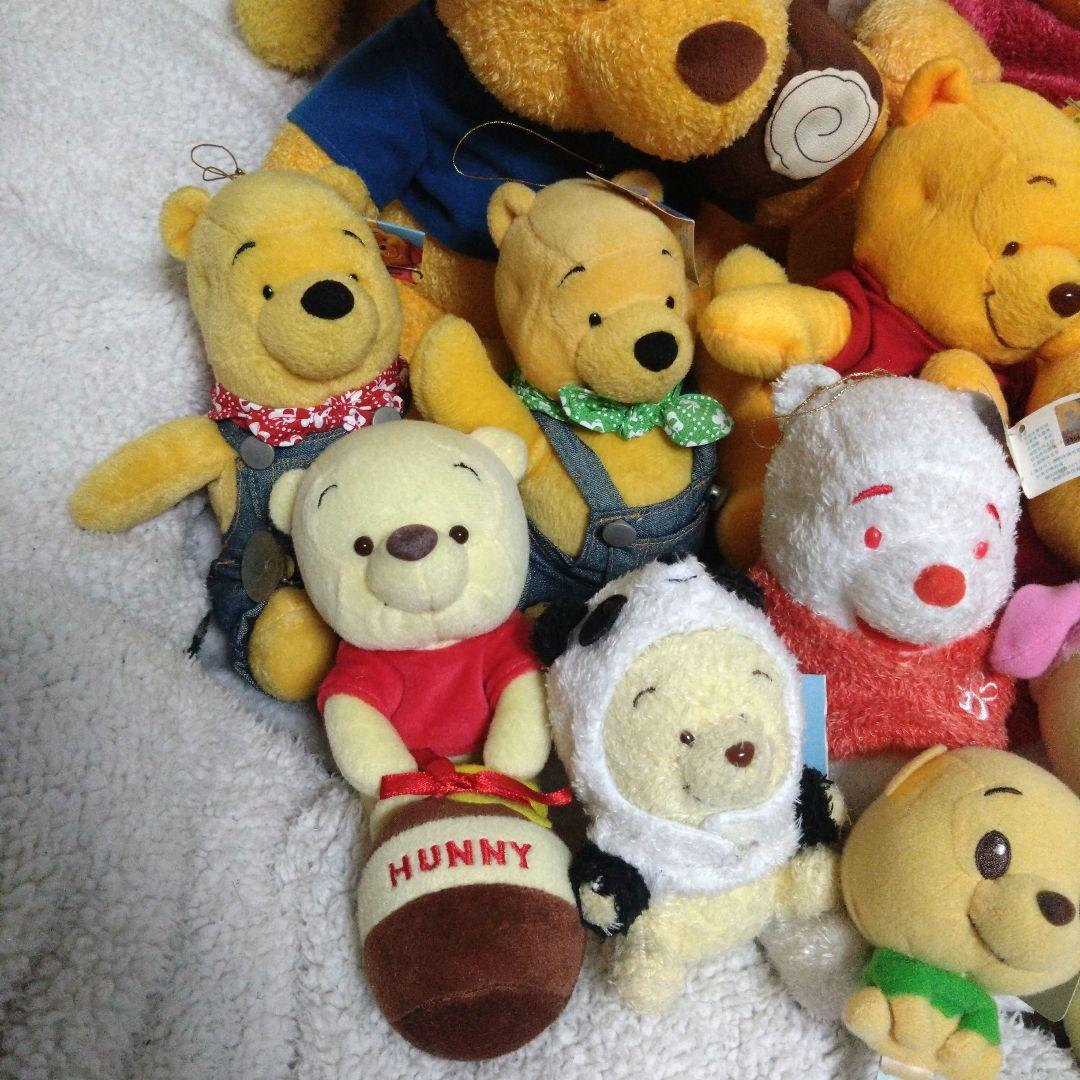 【プーさん】ぬいぐるみ まとめ売り 24点