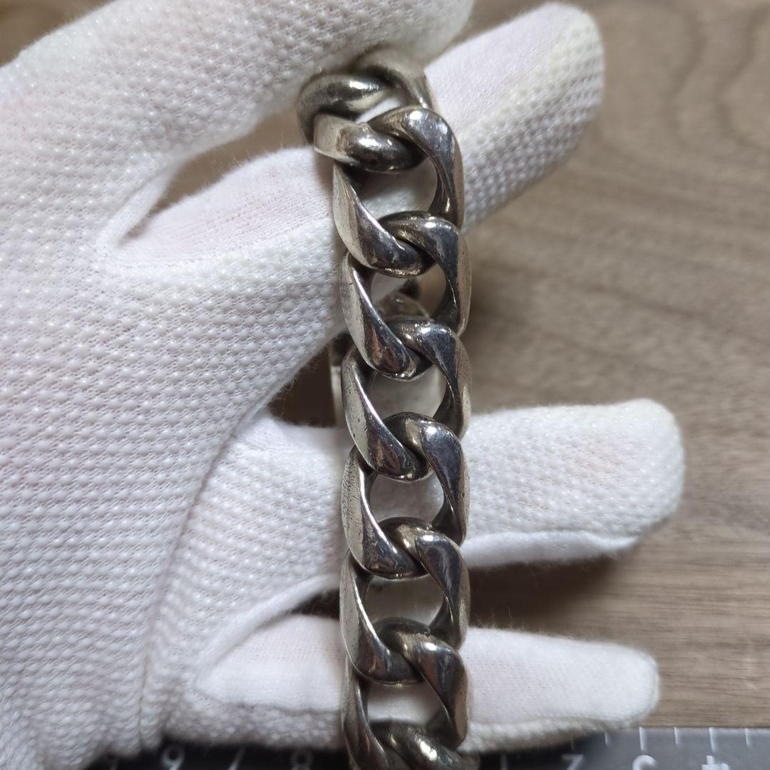 重量級 シルバーブレスレット