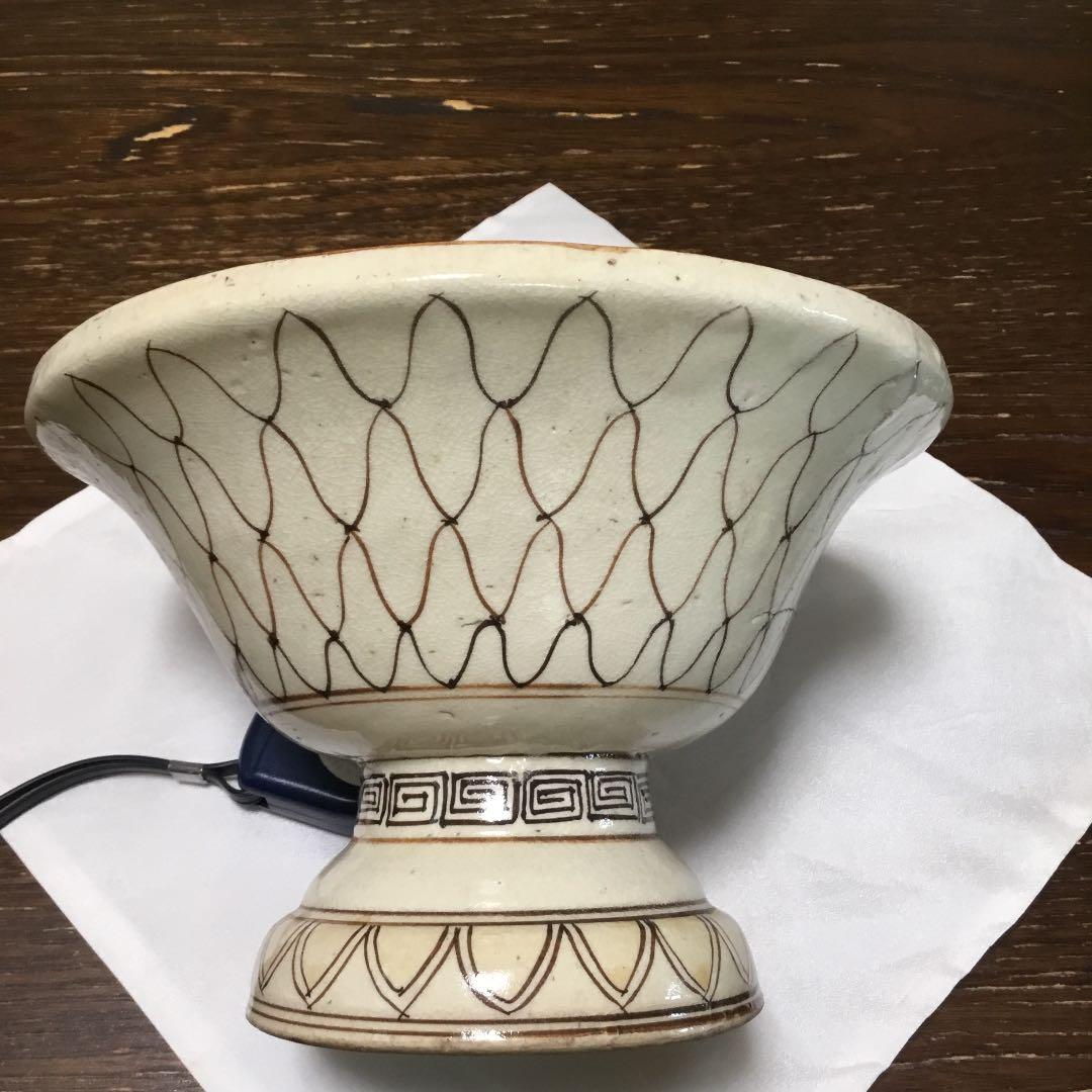 江戸後期　絵瀬戸盃洗　無傷