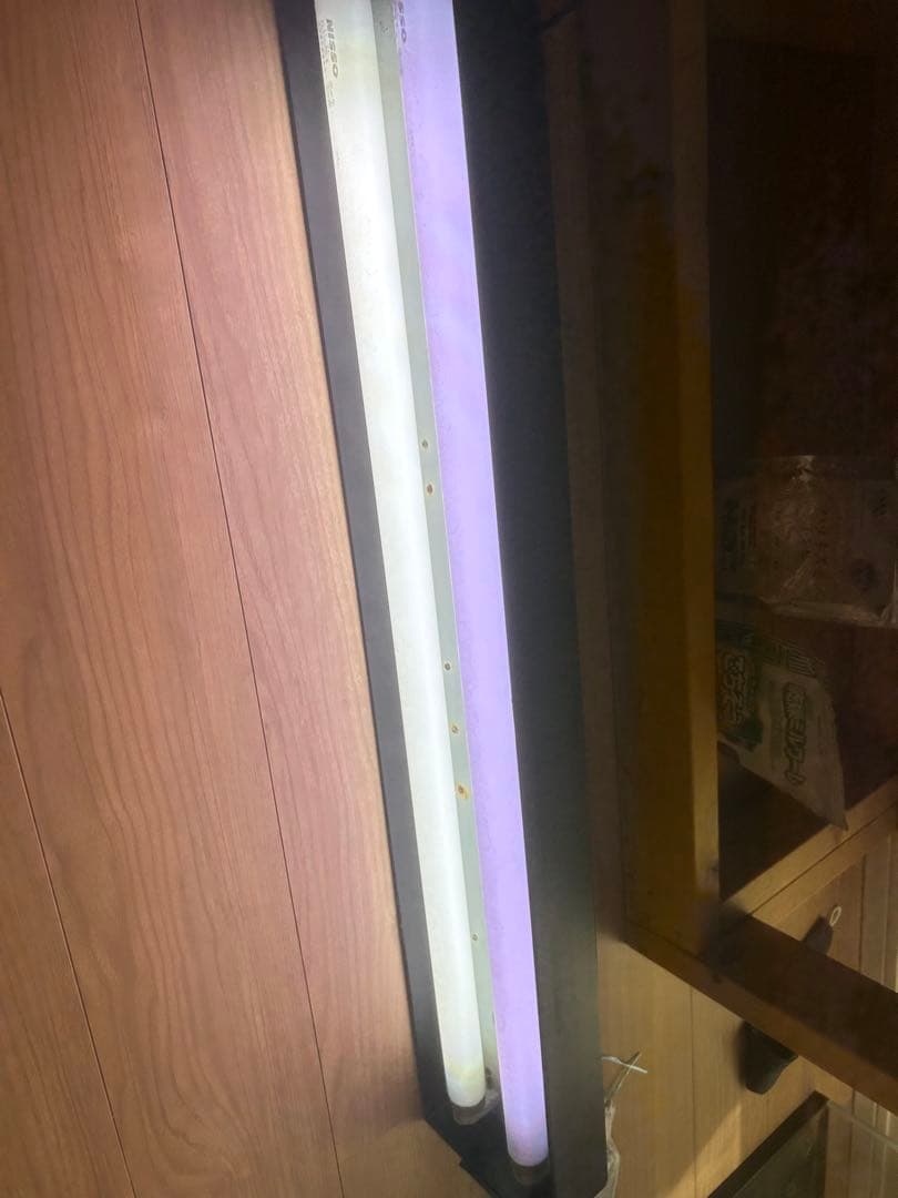 引き取りor発送可 90センチ水槽 90×45×45 NISSOライト付き