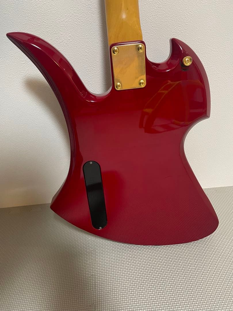 TARGET ギター レッド/オレンジグラデーション　hide モッキンバード