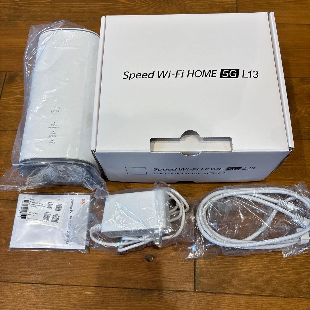 [匿名配送] Speed Wi-Fi  5G L13 本体