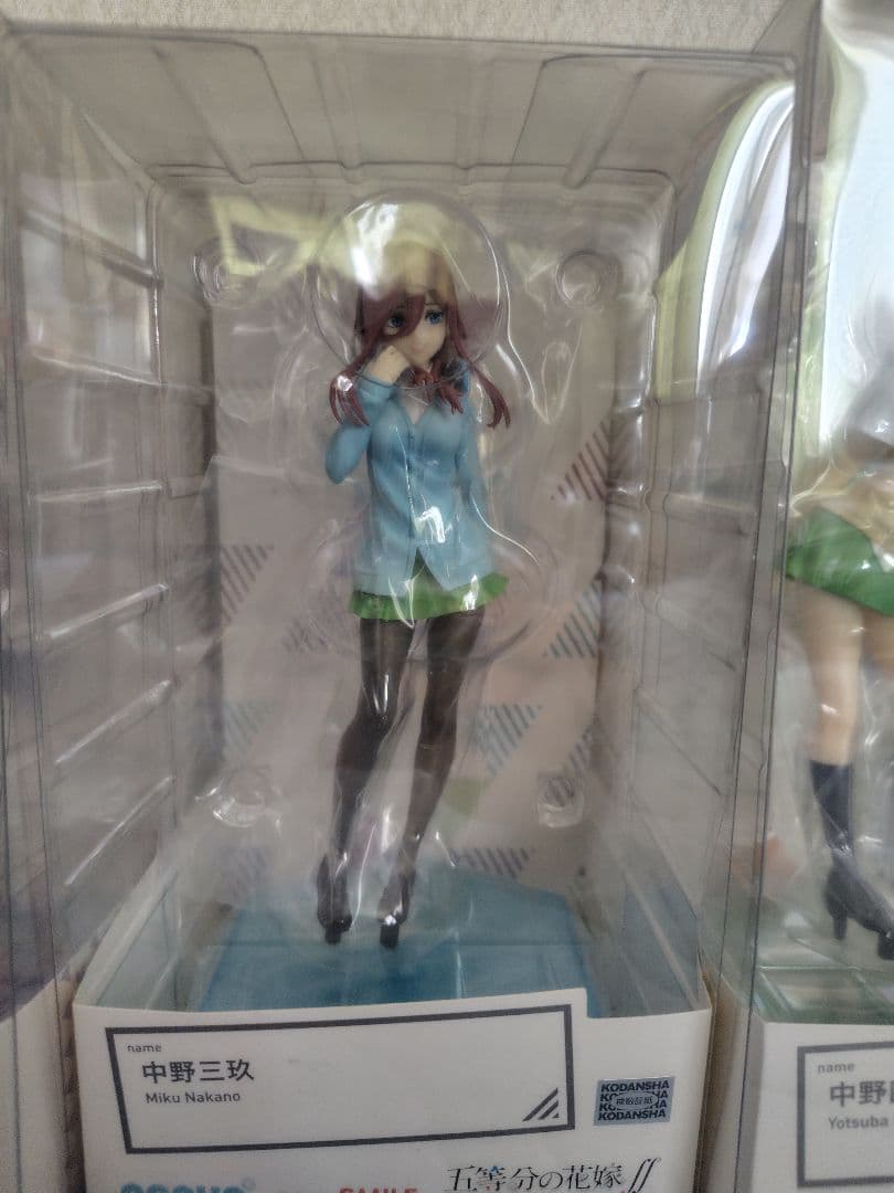 五等分の花嫁 フィギュアセット