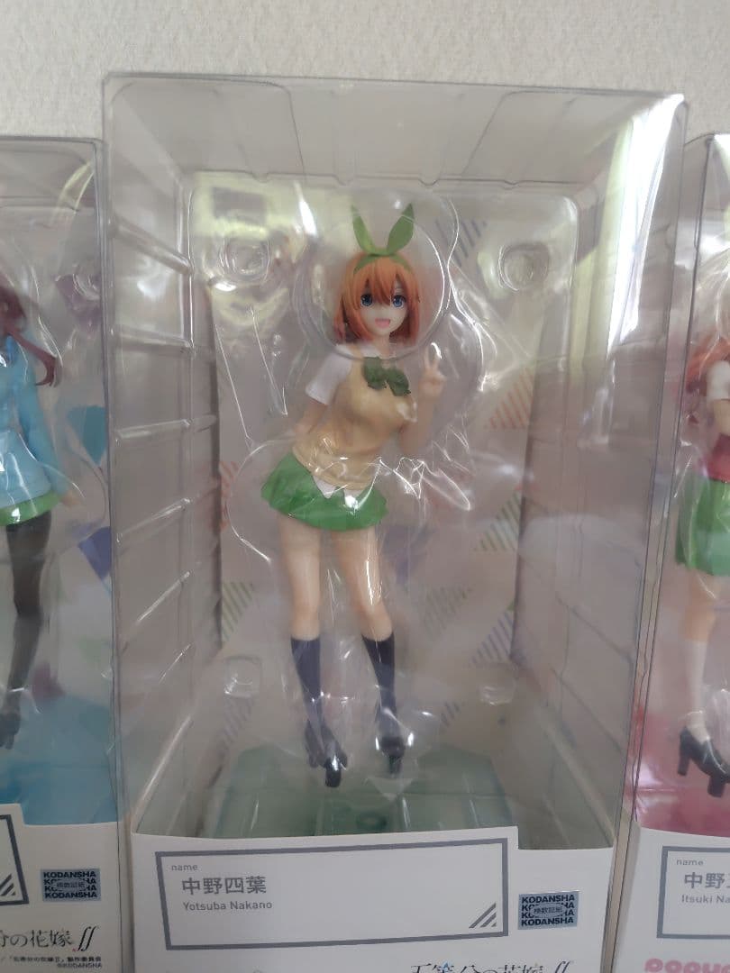 五等分の花嫁 フィギュアセット