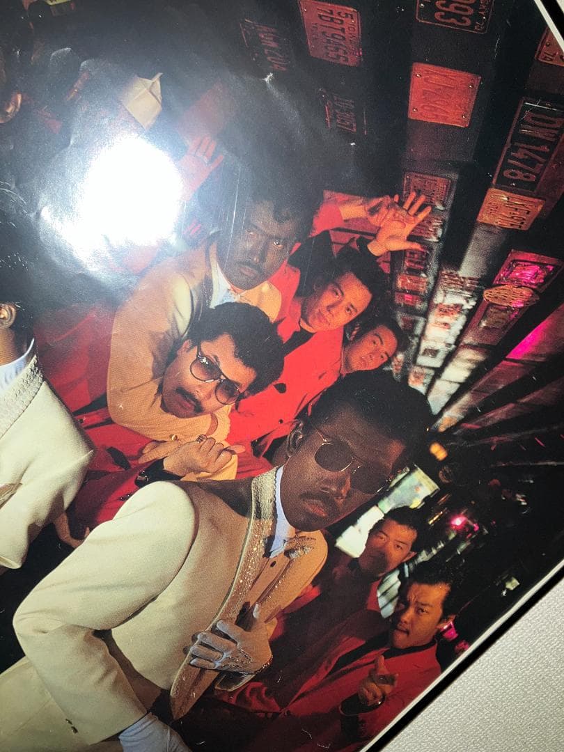 当時物！ザ シャネルズ（ラッツ＆スター） THE CHANELS ポスター 額付